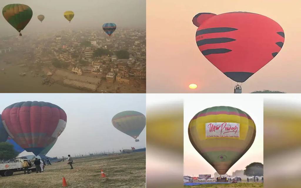 बनारस हाट एयर बैलून राइड का बन सकता है हब