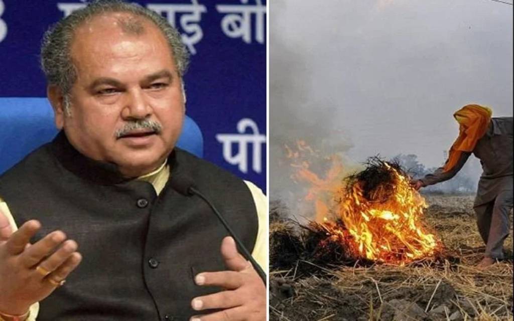 अब पराली जलाना अपराध नहीं-कृषि मंत्री