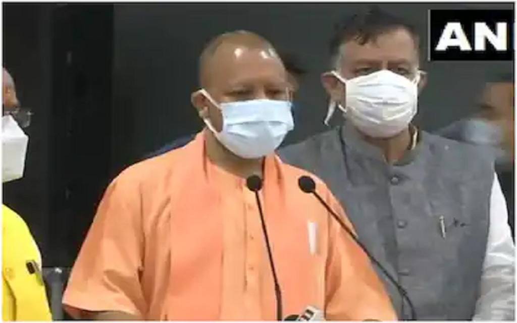 गाजियाबाद में सीएम योगी ने कहा- देश में कोरोना की तीसरी लहर, यूपी में हालात नियंत्रण में