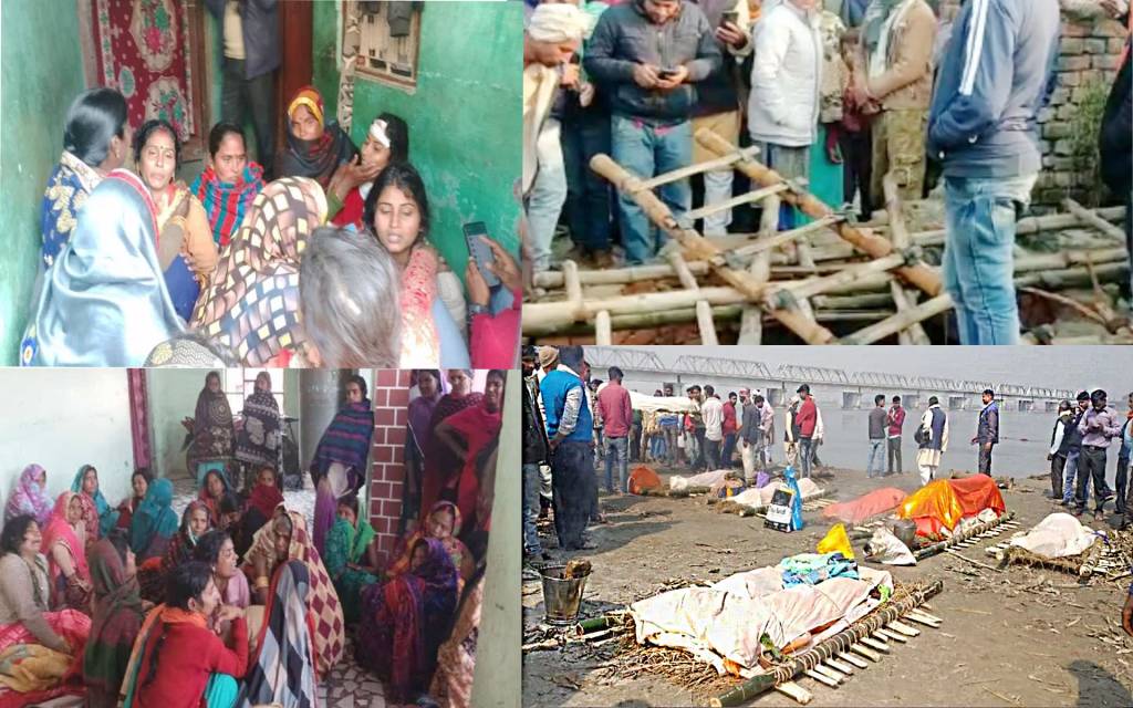 आठ चिताओं पर एक साथ जली दस लाशें