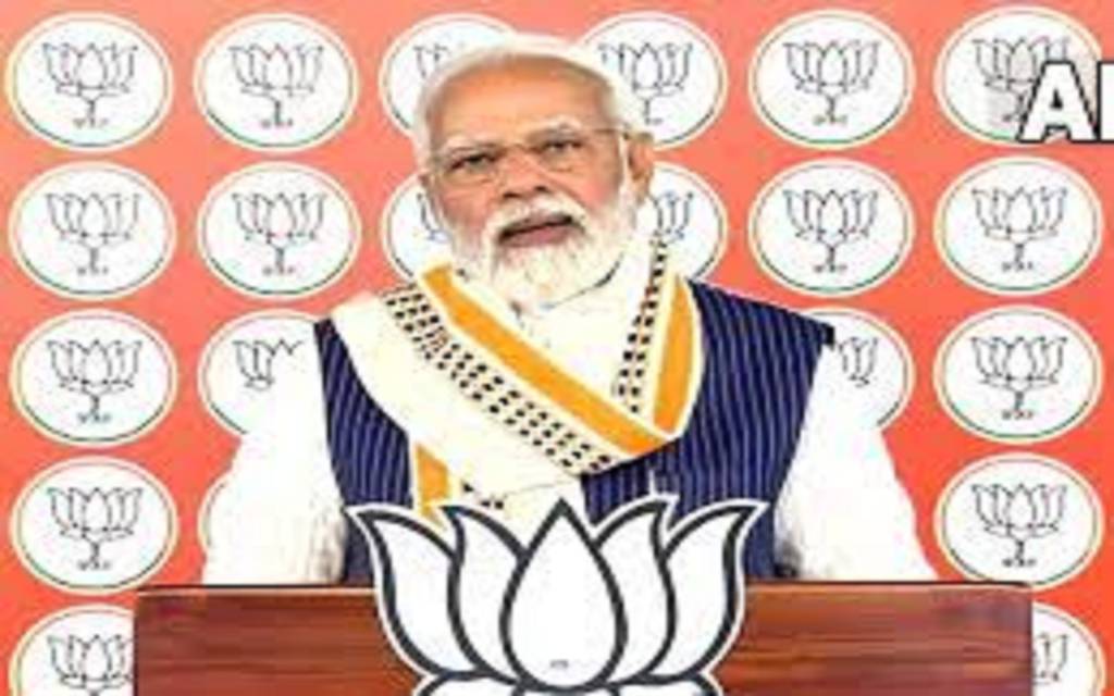 पीएम मोदी ने मणिपुर में वीडियो कॉन्फ्रेंसिंग के जरिए किया जनसभा,कहा-'पूर्वोत्तर में उगेगा विकास का सूरज, मणिपुर को पीछे धकेलने वालों को मौका नहीं देगी जनता'