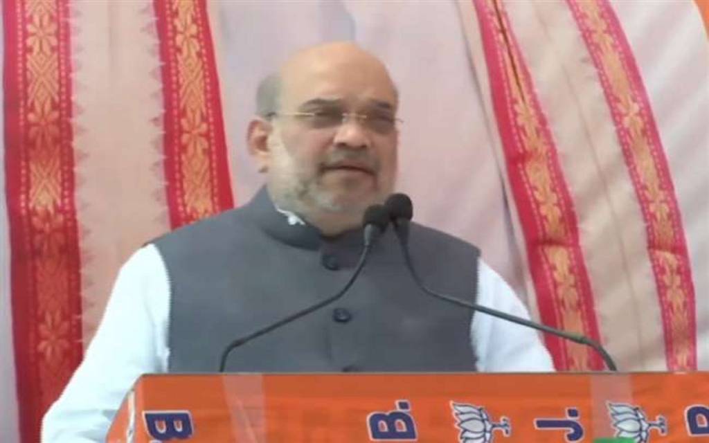गाजीपुर में गृहमंत्री ने विपक्ष पर किया वार