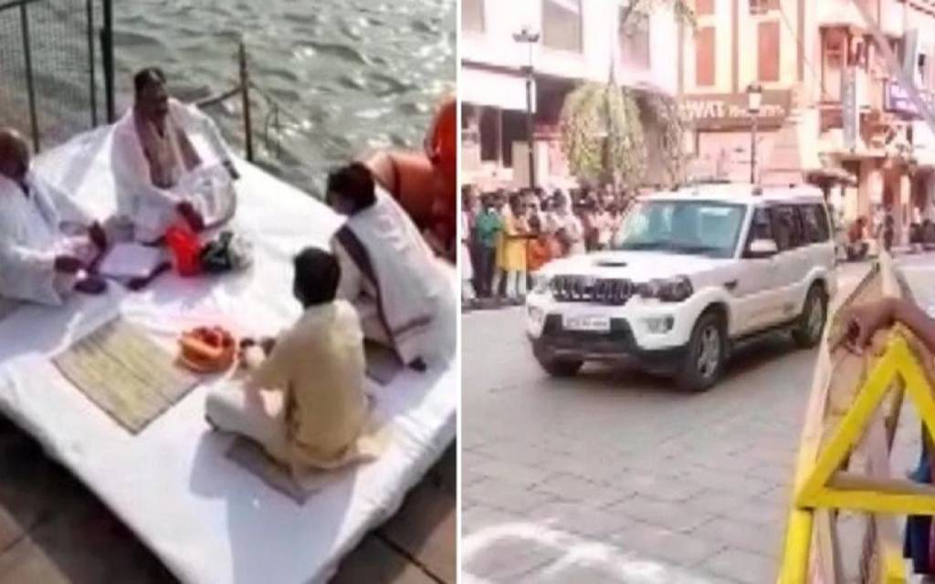 काशी में मॉरिशस के पीएम ने दशाश्वमेध घाट पर पिता की अस्थियों को गंगा में किया विसर्जित, बाबा विश्वनाथ का करेंगे दर्शन-पूजन
