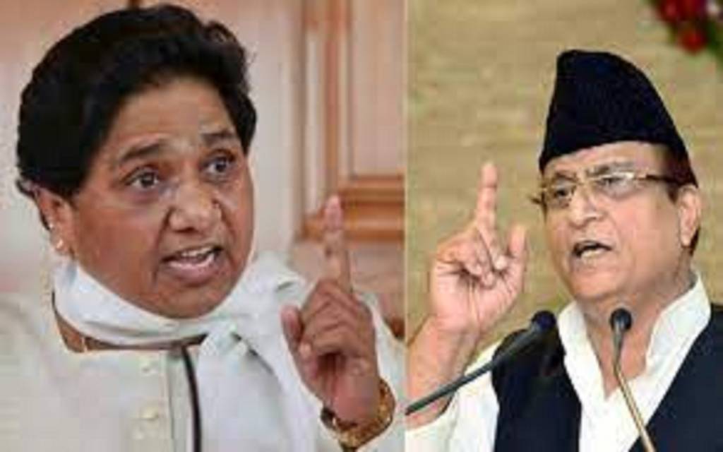 आजम को अपने पक्ष में मिलाने में जुटी मायावती