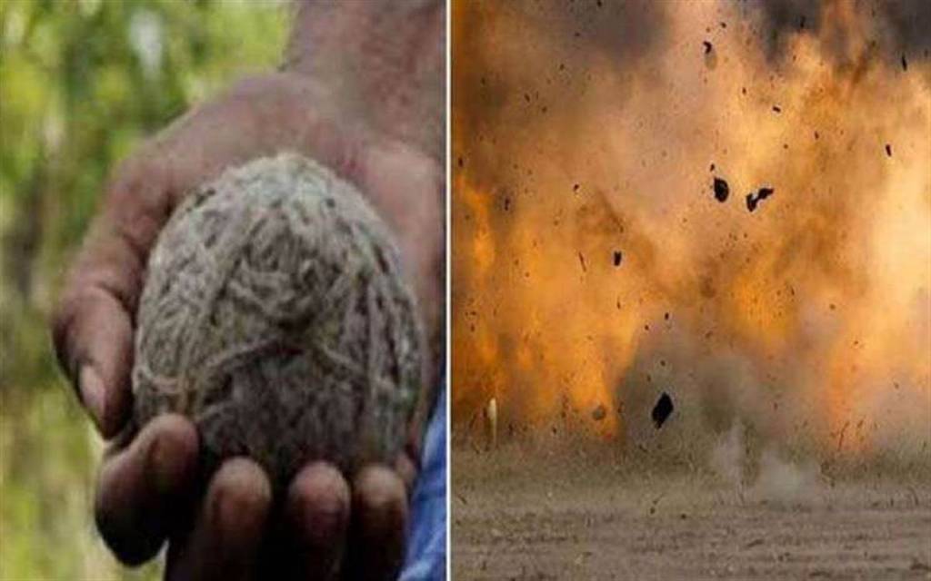 सड़क किनारे खेलते समय बच्चों को मिला बम,पटाखा समझ फोड़ दिया, चार घायल