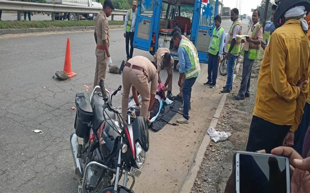 सड़क दुर्घटना: डाफी के पास अज्ञात वाहन की चपेट में आने से मजदूर की मौत