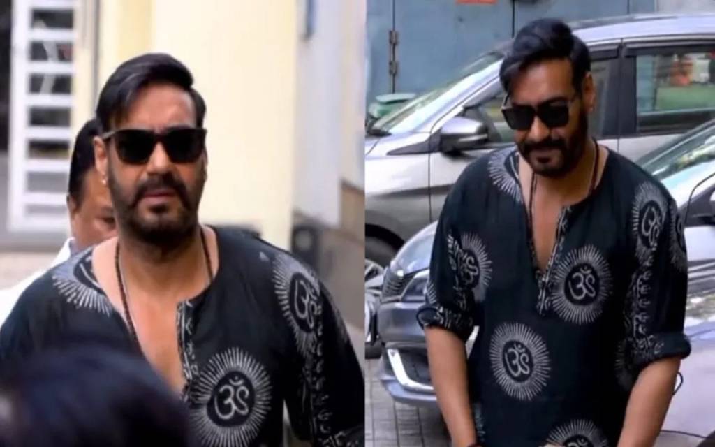 'दृश्यम-2' की सफलता के बाद 'भोला' के प्रमोशन के बीच वाराणसी पहुंचे अजय देवगन