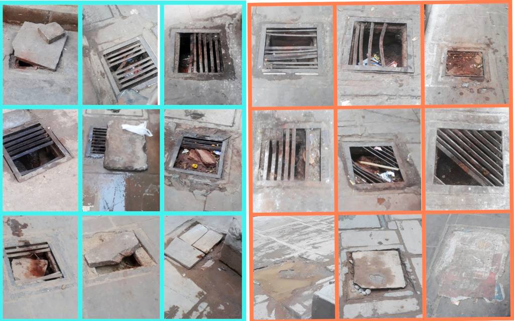 बदरंग होने लगे स्मार्ट सिटी के मोहल्ले