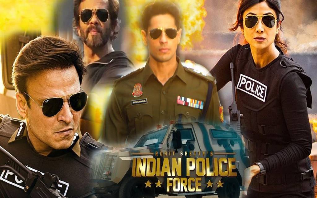 रोहित शेट्टी ने हवा में उड़ा दी कार, दिखाई 'इंडियन पुलिस फोर्स' की शूटिंग की झलक