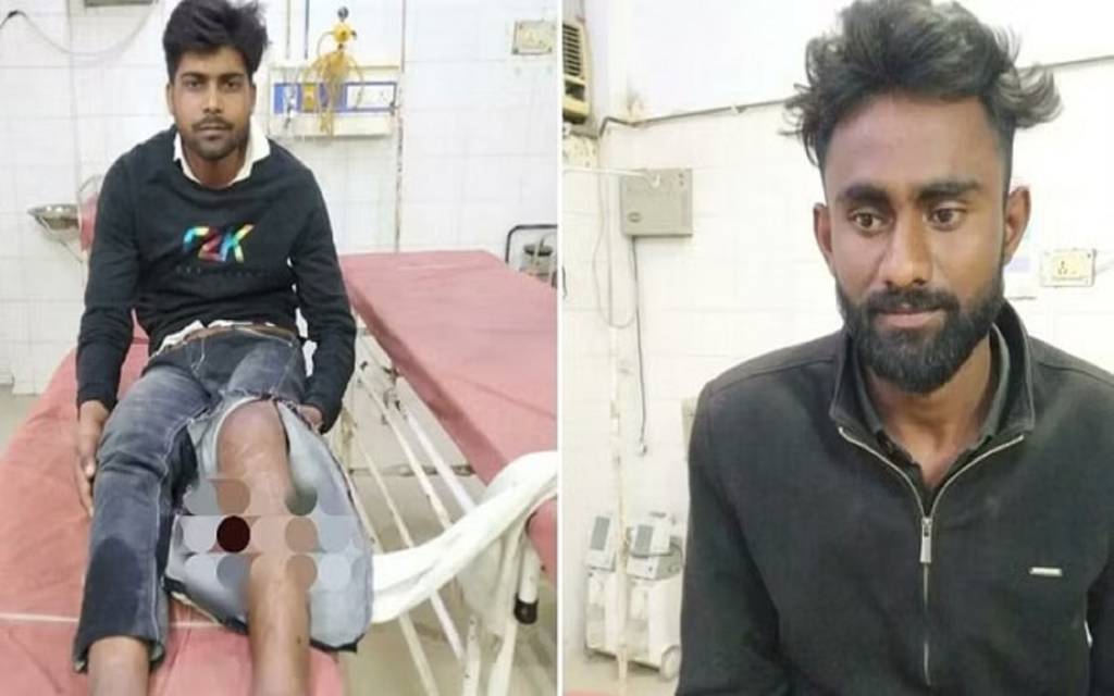Jaunpur: पुलिस मुठभेड़ में 2 बदमाश गिरफ्तार, दोनों के पैर में लगी गोली 