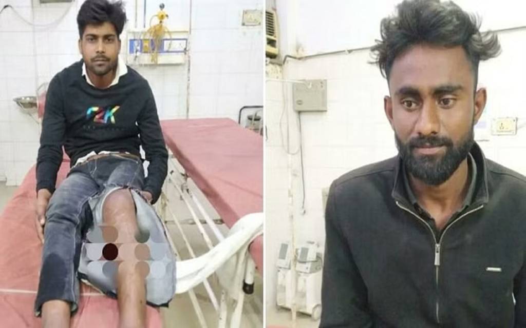 Jaunpur: पुलिस मुठभेड़ में 2 बदमाश गिरफ्तार, दोनों के पैर में लगी गोली
