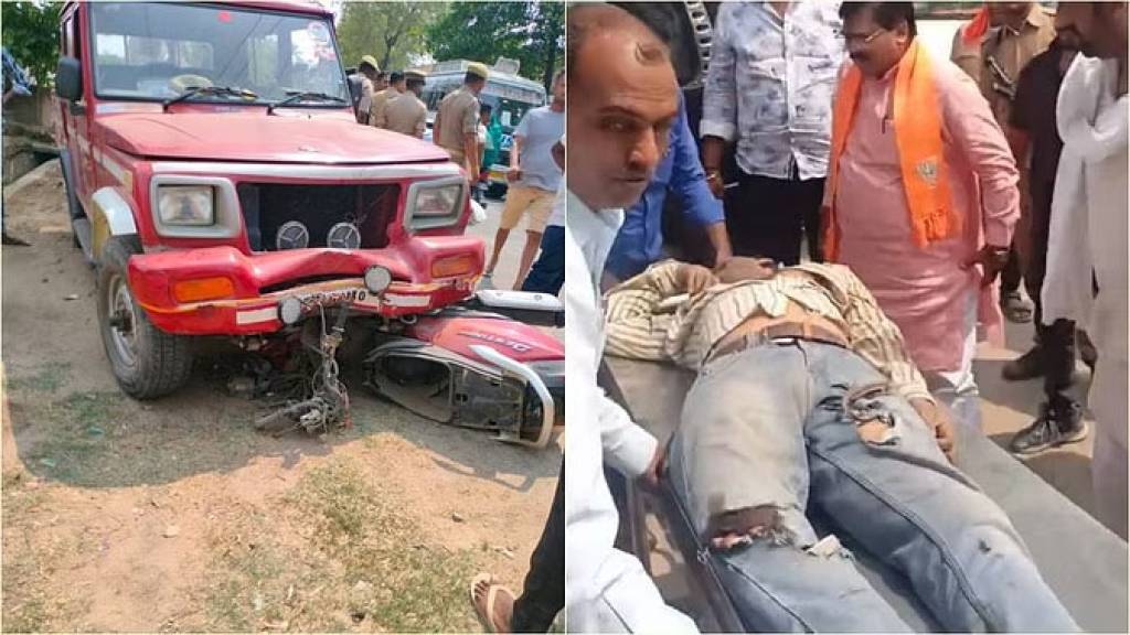 फायर ब्रिगेड की गाड़ी ने स्कूटी में मारी टक्कर, फिर 500 मी घसीटा