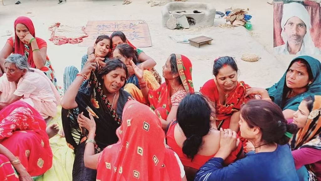 दामाद ने सोते वक्त रेता ससुर का गला, खून के छींटे पड़ने गर खुली नाती की नींद