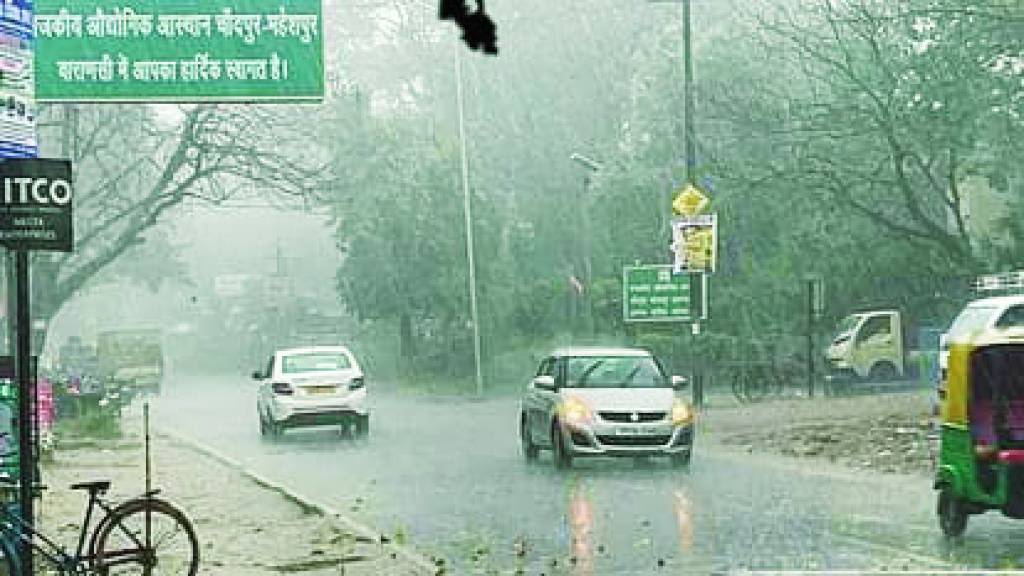 बारिश ने बदला काशी के मौसम का मिजाज
