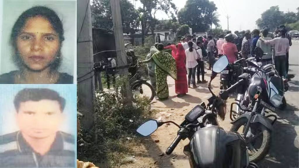 ट्रेलर ने बाइक में मारी टक्कर, झाड़ियों में गिरे दो लोग; मौत