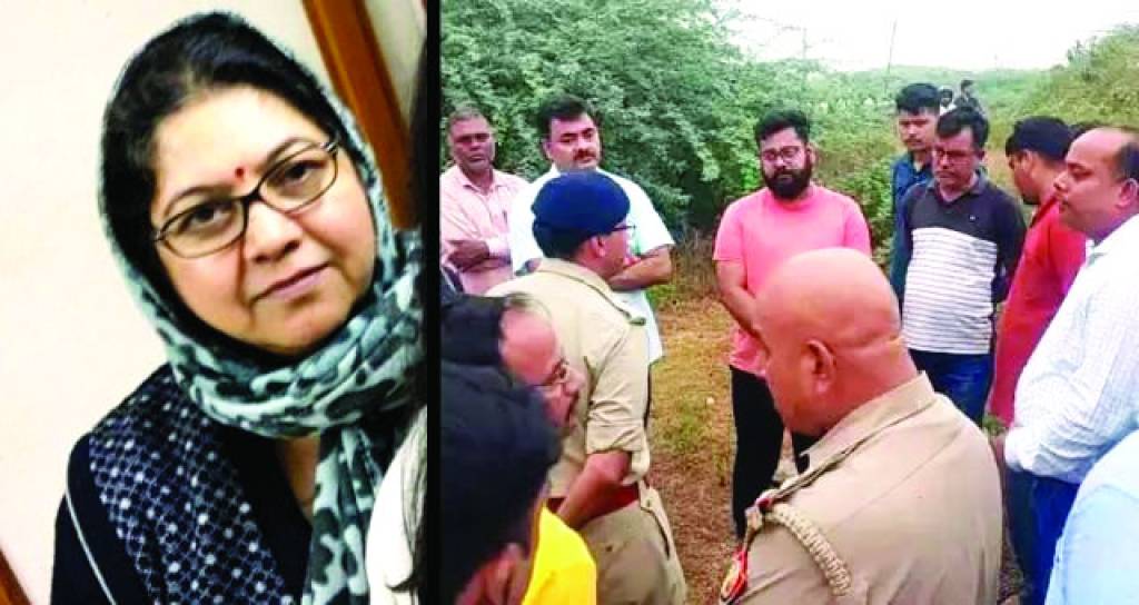 महिला की हत्या कर शव को झाड़ियों में फेंका
