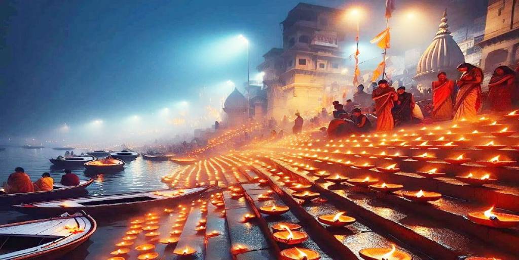 गर्भगृह से गंगाद्वार तक जलेंगे सवा लाख दीप, रंग- बिरंगे फूलों से सजेगा विश्वनाथ धाम