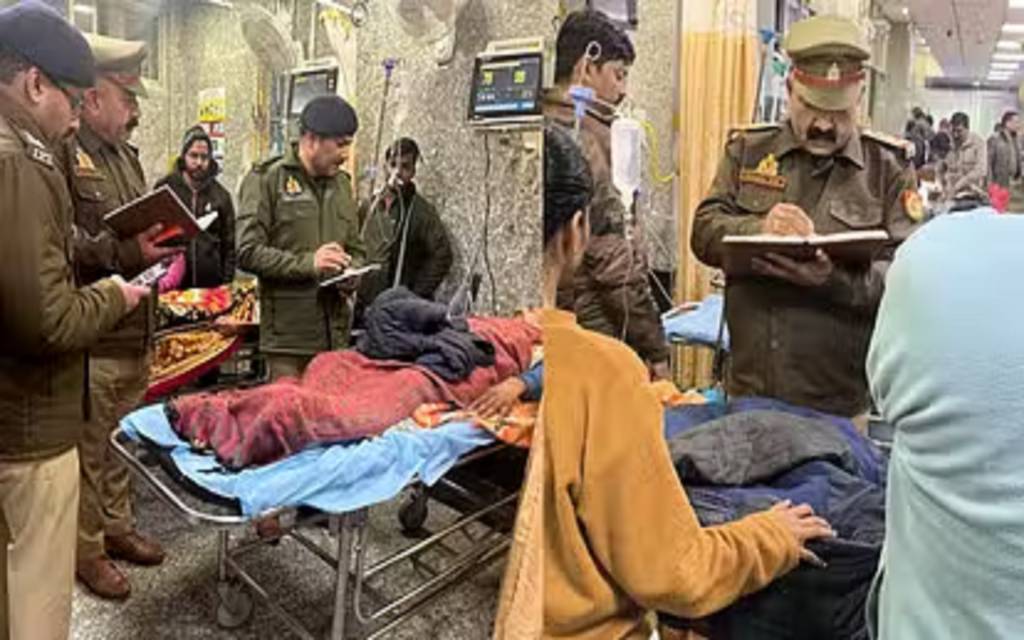 बदमाशों ने कारोबारी पिता-बेटे को गोली मारी, लूट ले गए 131 ग्राम सोने का हार