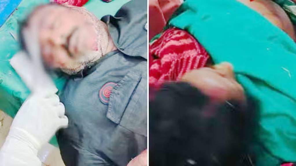 दामाद ने सास-ससुर पर कुल्हाड़ी से किया हमला, दोनों के हाथ-पैर में आई गंभीर चोटें