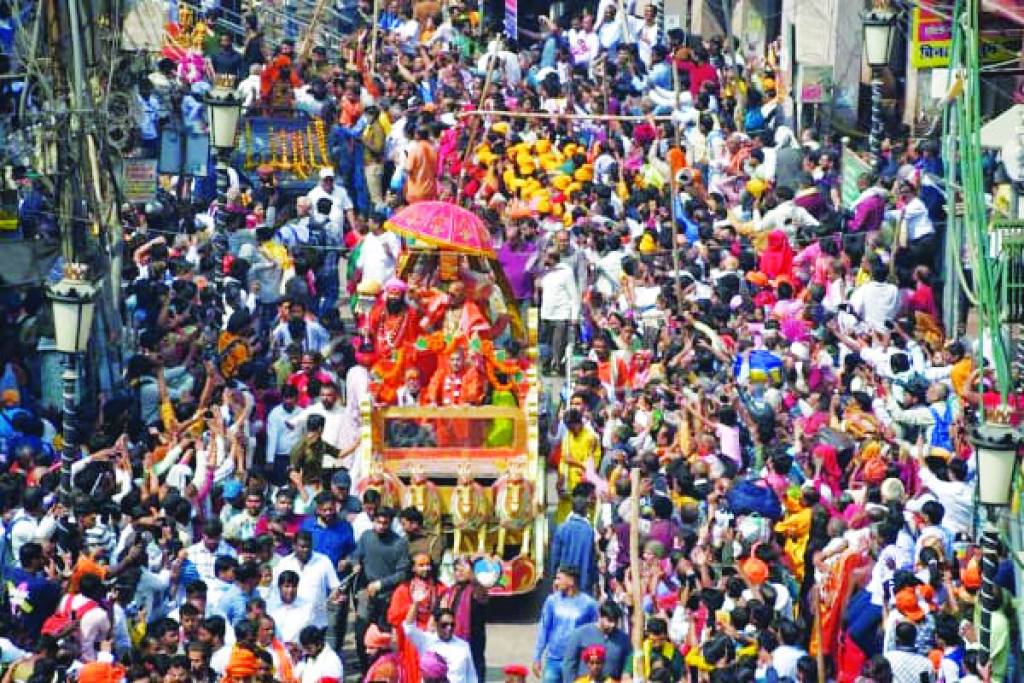 महाशिवरात्रि पर 5 अखाड़ों की एक साथ निकलेगी पेशवाई