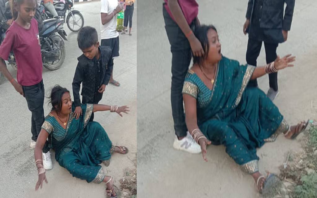वाराणसी में बाइक सवारों ने दिनदहाड़े महिला का मंगलसूत्र छीना, सड़क पर बिलखती रही पीड़िता