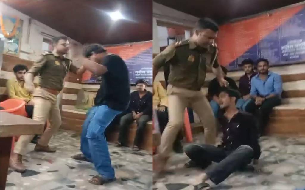 दरोगा साहब ने कर दी अमानवीयता की सारी हदें पार !