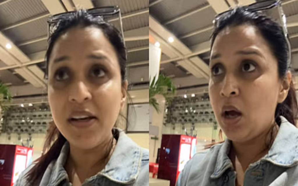 मनारा ने एयरपोर्ट पर जमकर हंगामा किया, स्टाफ को लगाई जमकर लताड़, अब हो रहीं ट्रोल