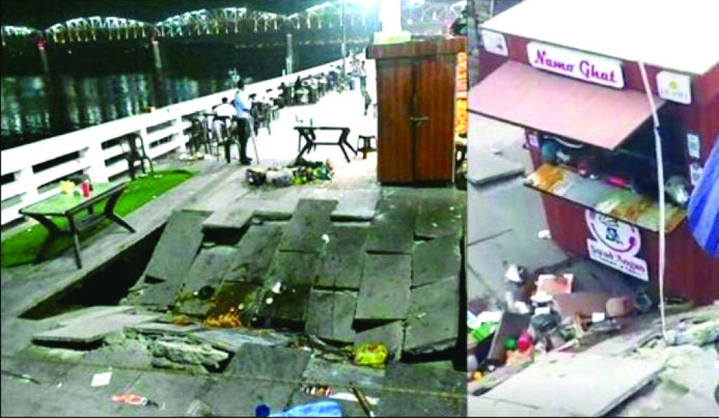 भ्रष्टाचार की भेंट चढ़ा सुप्रसिद्ध नमो घाट