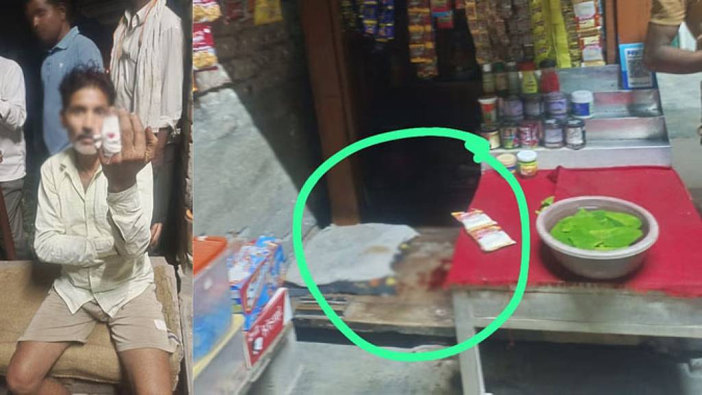 बाइक सवार मनबढ़ युवक ने पान विक्रेता को गोली मारी