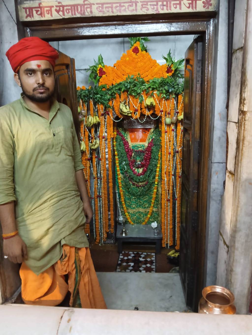 प्राचीन श्रीसेनापति बनकटी हनुमान मंदिर में मनाई गई हनुमान जयंती