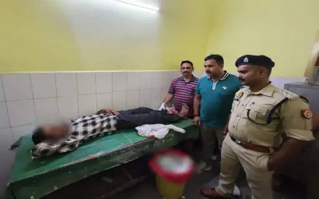 गाजीपुर में डबल मर्डर का 50 हजार का इनामी बदमाश मुठभेड़ में गिरफ्तार