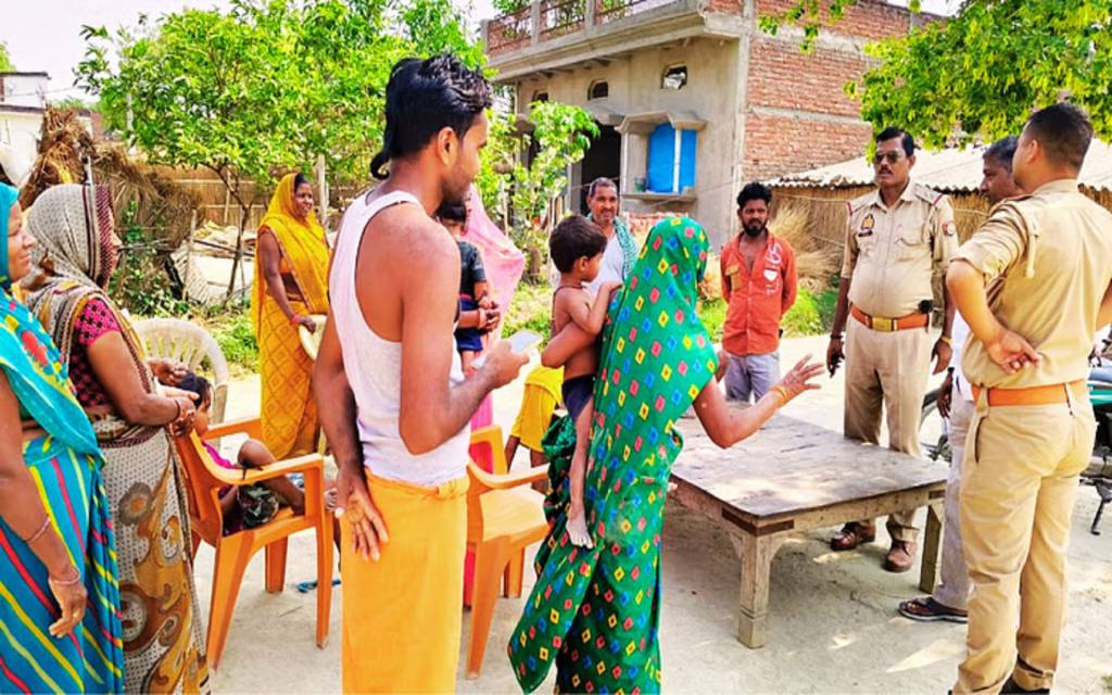 बलिया में दोहरे हत्याकांड के आरोपी ने बुजुर्ग पर धारदार हथियार किया हमला