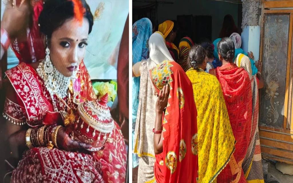 गोरखपुर में अवैध संबंध के शक में गला दबाकर पत्नी की हत्या, दो महीने पहले हुई थी शादी