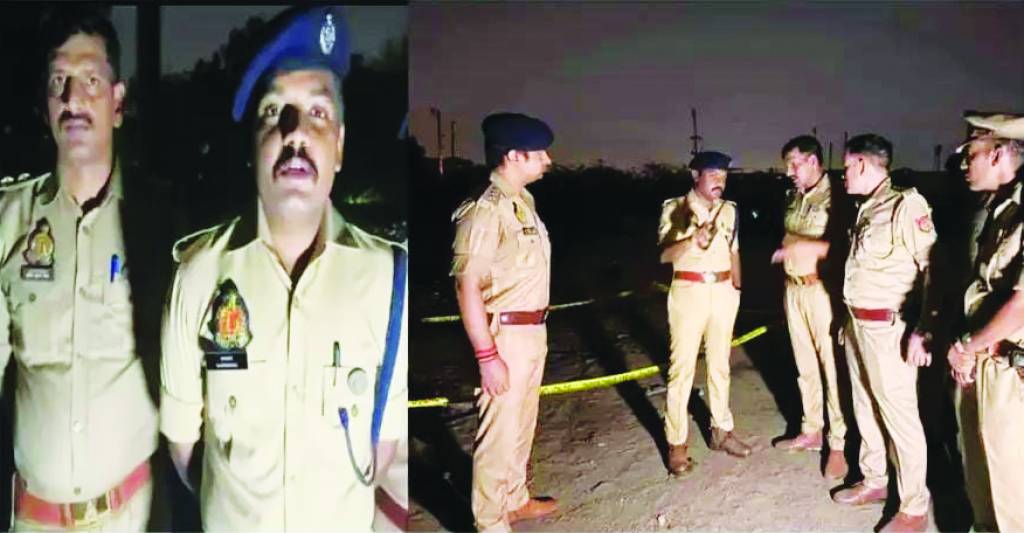 पुलिस के हाफ एनकाउंटर में लंगड़ा हुआ बदमाश