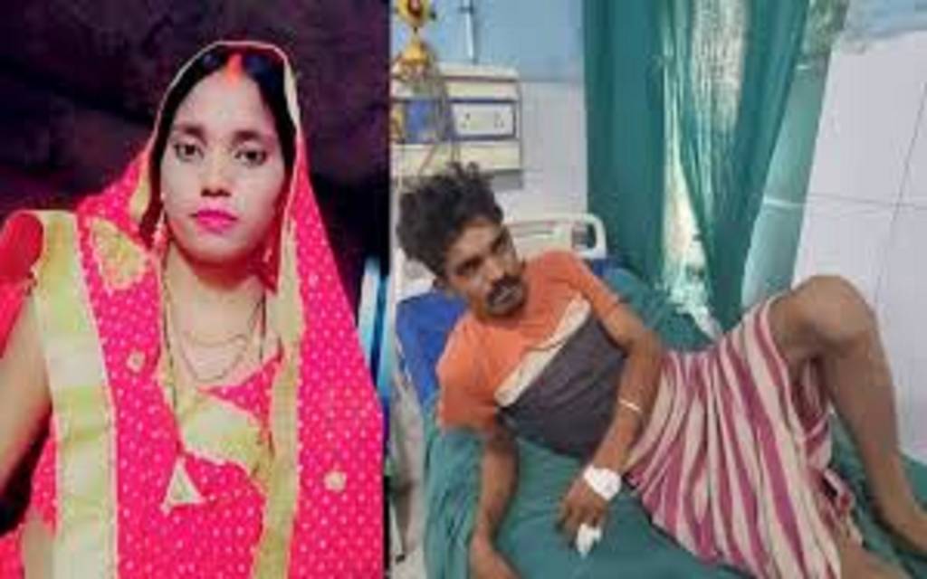 भदोही में पति ने पत्नी की गला काटकर की हत्या, सिंदूर पीकर की आत्महत्या का किया प्रयास 