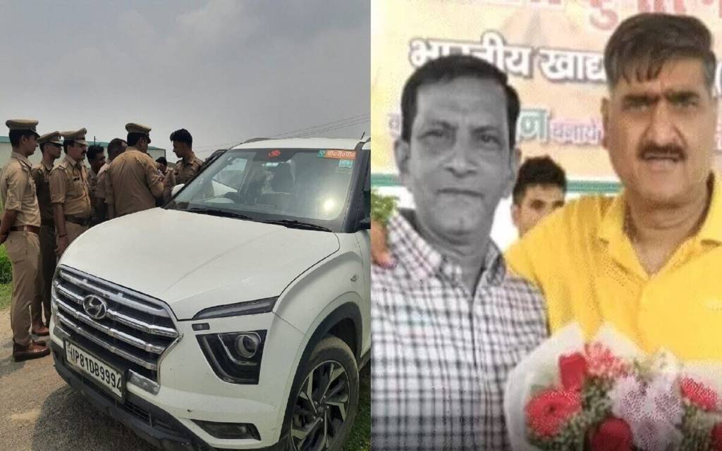 अलीगढ़ में हमलावरों ने दिनदहाड़े कार रोककर दागीं ताबड़तोड़ गोलियां, प्रॉपर्टी डीलर की मौके पर मौत