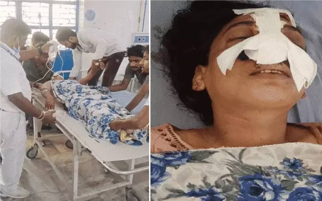 मुरादाबाद में पति ने पत्नी की नाक काटी, मायके से बात करने पर था विवाद