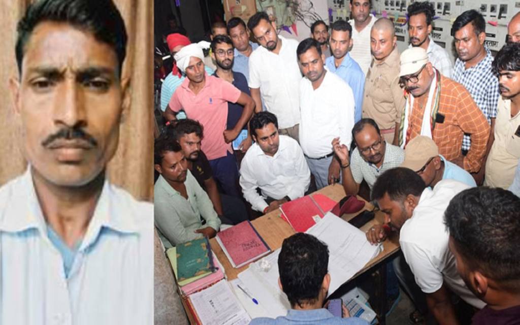 जंफर जोड़ते समय पोल से गिरे संविदा लाइनमैन, मौत के बाद हंगामा