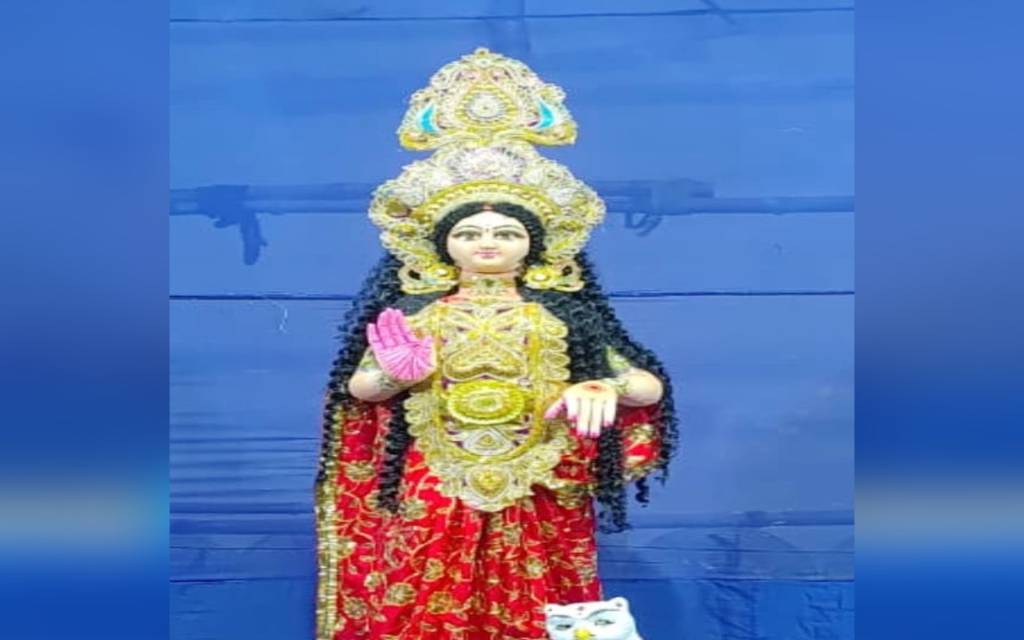 बंग समाज के पंडालों में हुई कोजागरी पूजा