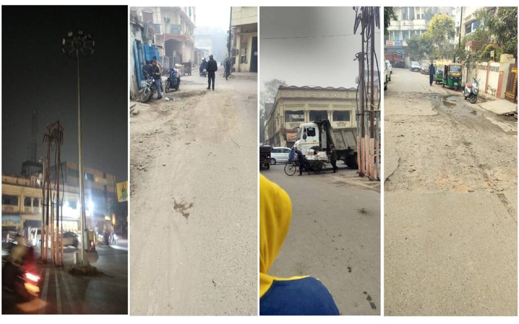 कभी वीआईपी रहा रामकटोरा मार्ग, आज बदहाली पर बहा रहा आंसू