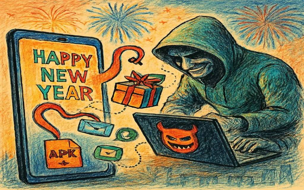 हैप्पी न्यू ईयर ...यह मैसेज है या खतरे की घंटी !